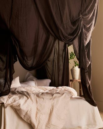 Ellos - Sänghimmel Blanca - Brun