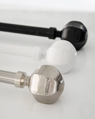 Hasta - Gardinstångset Alice 16/19 - Silver