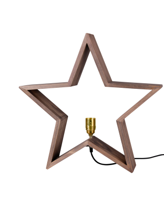 Star Trading - Trästjärna - Brun