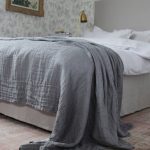 Himla - Överkast Hannelin i linne 260x260 cm - Grå - 260X260