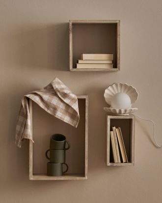 Ellos - Kubhylla Nisse 3-pack - Natur