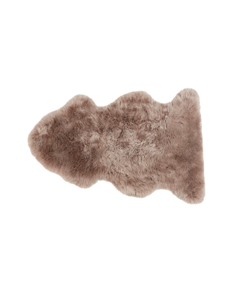 Shepherd - Fårskinn Linn - Brun - 100X60