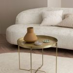 Ellos - Soffbord George Hög, ø57 - Mässing