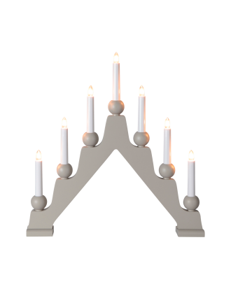 Star Trading - Adventsljusstake Emma - Grå