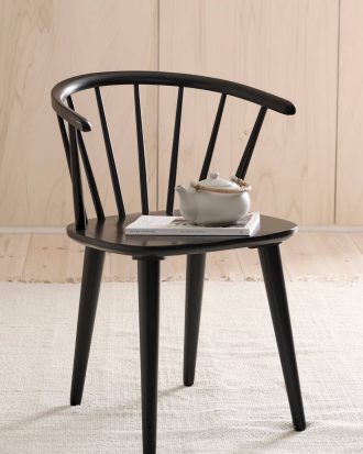 Ellos - Karmstol Jolina 2-pack - Svart