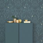 Majvillan - Tapet Amelie - Blå