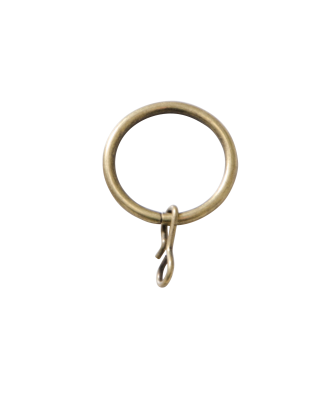 Hasta - Gardinring 10 st/frp - Mässing