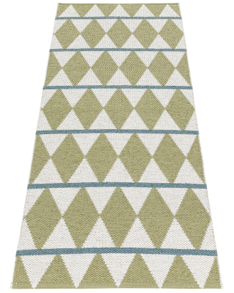 Horredsmattan - Plastmatta Zigge 70x250 cm - Grön - 70X250