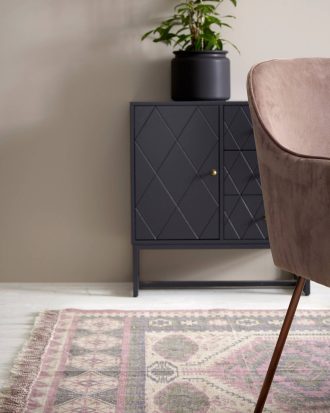 Ellos - Bomullsmatta Bali - Rosa - 170X240