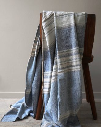 Mimou - Handvävt överkast Bliss 180x240 cm - Blå