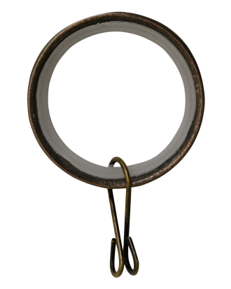 Hasta - Gloria gardinring 28/36 mm - Mässing