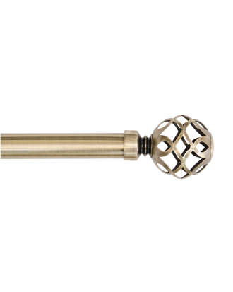 Hasta - Smilla gardinstång 25/28 mm - Mässing