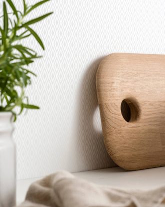 Duro. - Tapet Gåsöga - Silver