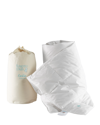 EngmoDun - Täcke Cecilia Sval - Vit - 220X220