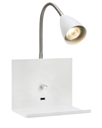 Markslöjd - Vägglampa Logi Vit