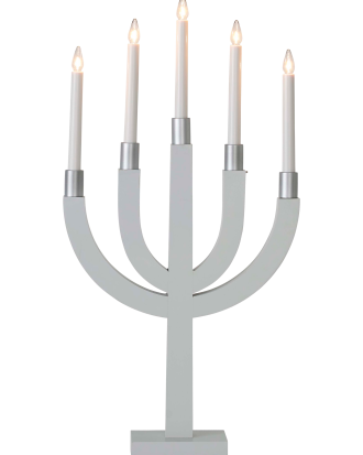 Star Trading - Adventsljusstake Elias - Grå