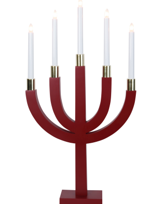 Star Trading - Adventsljusstake Elias - Röd