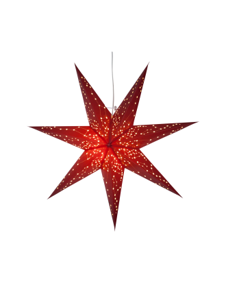 Star Trading - Hängande Stjärna Galaxy 60cm - Röd