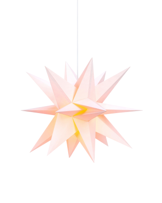 Markslöjd - Julstjärna Skillinge 3D - Rosa