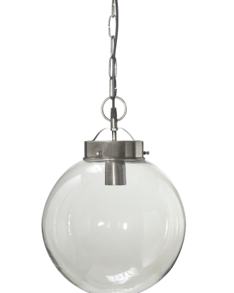 PR Home - Taklampa Normandy 30cm - Silver