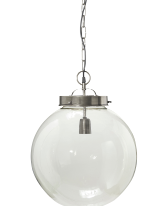 PR Home - Taklampa Normandy 40cm - Silver