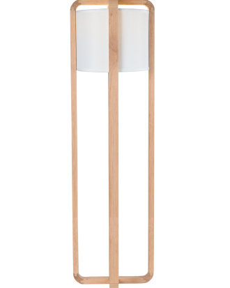 Globen Lighting - Golvlampa Ash - Vit