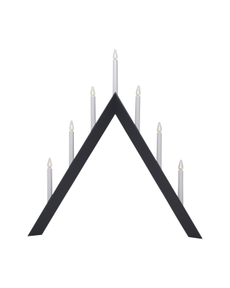 Star Trading - Ljusstake Arrow - Grå