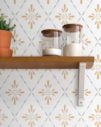 Duro. - Tapet Ljungbacka - Gul