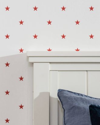 Duro. - Tapet Star - Röd