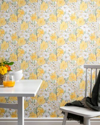 Duro. - Tapet Påsklilja - Gul