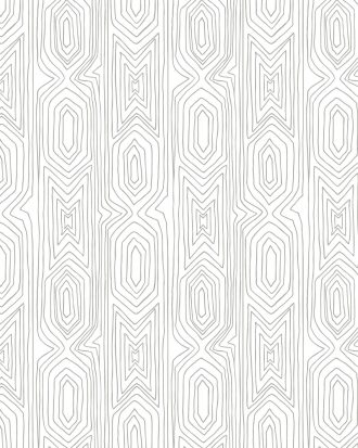 Duro. - Tapet Linjelek - Grå