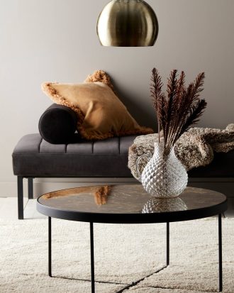 Ellos - Soffbord Gellina Ø 80 cm - Brun