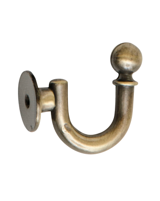 Hasta - Omtagskrok 2-pack - Mässing