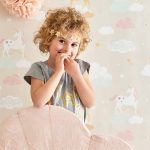 Majvillan - Tapet Rainbow treasures - Rosa