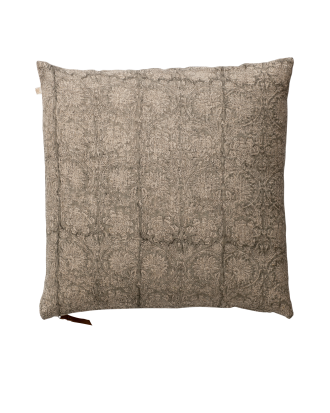 Chamois - Kuddfodral Linne Paradise - Grå - 50X50