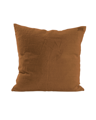 Lovely Linen - Kuddfodral Lovely - Brun - 47X47