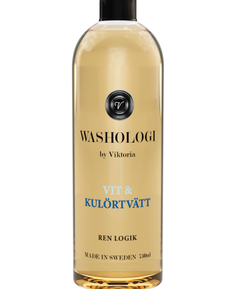 Washologi - Vit&kulörtvätt 750 ml - Vit