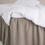 Staycation - Sängkappa Calm i lin och bomull, höjd 60 cm - Natur - 90X200