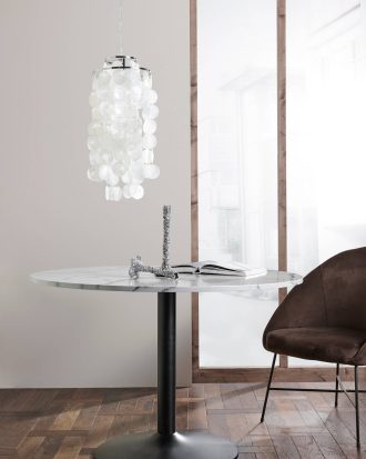 Ellos - Köksbord Lime Ø 110 cm - Vit