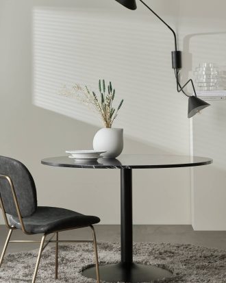 Ellos - Köksbord Lime Ø 110 cm - Svart