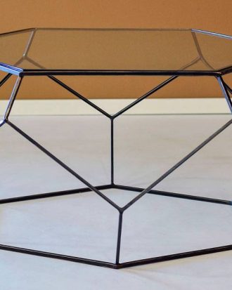 AG Home & Light - Soffbord Croix 105x103cm H46cm - Brons