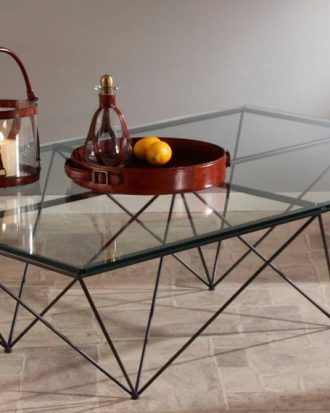 AG Home & Light - Soffbord Kingston 90x140 cm - Svart