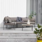 Ellos - Soffgrupp Barcelona med bord - Grå