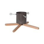 Star Trading - Julgransfot Granig 3-11 cm - Brun