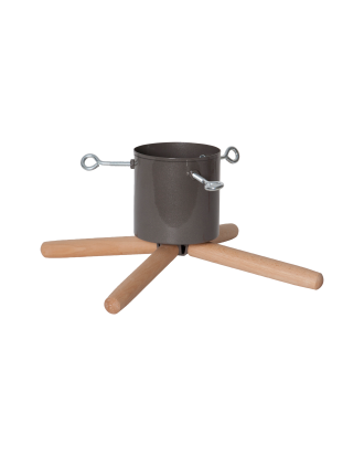 Star Trading - Julgransfot Granig 3-11 cm - Brun