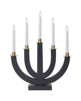 Star Trading - Ljusstake Eli - Grå