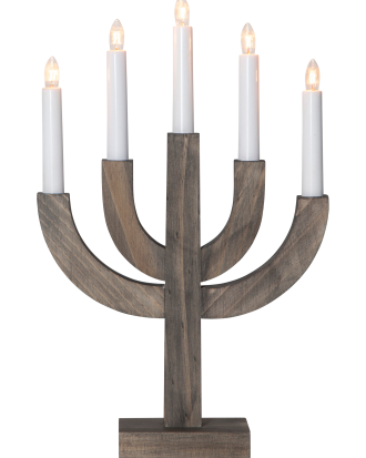 Star Trading - Ljusstake Selma - Brun