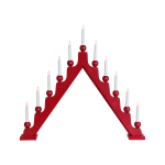 Star Trading - Ljusstake Stellan - Röd