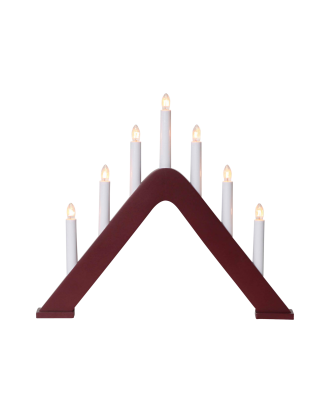 Star Trading - Ljusstake Jarve - Röd