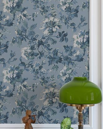 Duro. - Tapet Britas hus - Blå